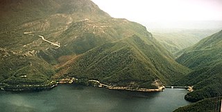 <span class="mw-page-title-main">Crotty Dam</span> Dam in Western Tasmania, Australia