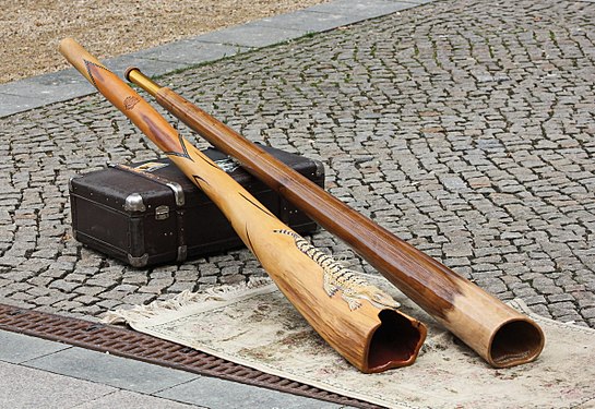 Musikinstrumente. Aufgenommen in Chemnitz auf dem Marktplatz..