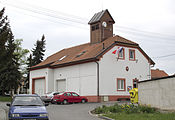 Čeština: Hasičská zbrojnice, Němčice, Ivančice, okres Brno-venkov, Jihomoravský kraj, Česká republika English: Firefighting station, Němčice, Ivančice, Brno-Country District, South Moravian Region, Czech Republic