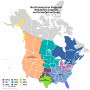 Thumbnail for North American power transmission grid