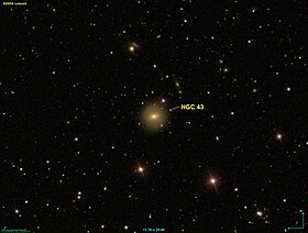 Suuntaa-antava kuva artikkelista NGC 43