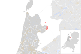 Locatie van de gemeente Enkhuizen (gemeentegrenzen CBS 2016)