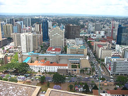 Nairobi skyline