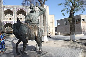 la statue de Nasr Eddin Hodja