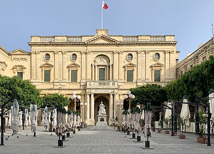 National Library in Valletta