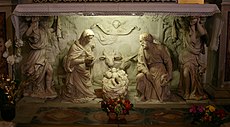 Nativity scene - Chiesa del Gesù e dei Santi Ambrogio e Andrea - Genoa 2014.JPG