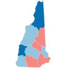 County Flips:
Democratic
Hold
Gain from Republican
Republican
Hold New Hampshire County Flips 2004.svg
