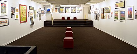 The Museum of American Illustration, Main Upstairs Gallery