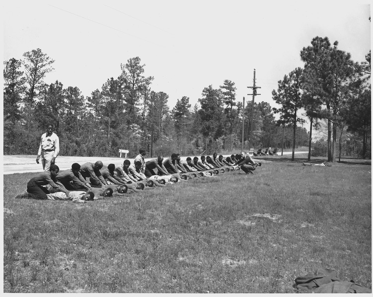 File:Newberry County, South Carolina. First aid training for CCC enrollees at Camp F-6. Enoree District . . . - NARA - 522780.tif