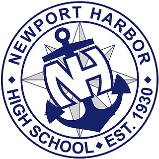 Newport Harbor High School Public school in Newport Beach, California, United States