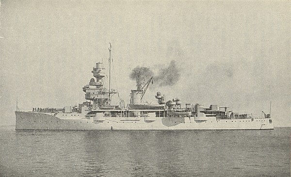HDMS Niels Juel in 1939