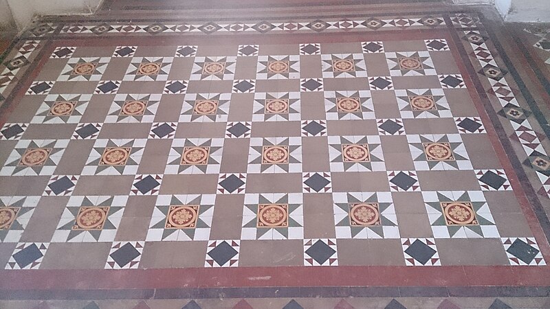 File:Noor Mahal decorative tile floor.jpg