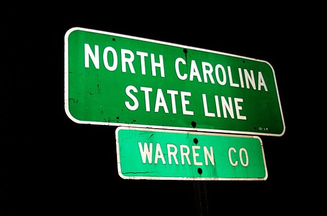 Entering Warren County from Virginia