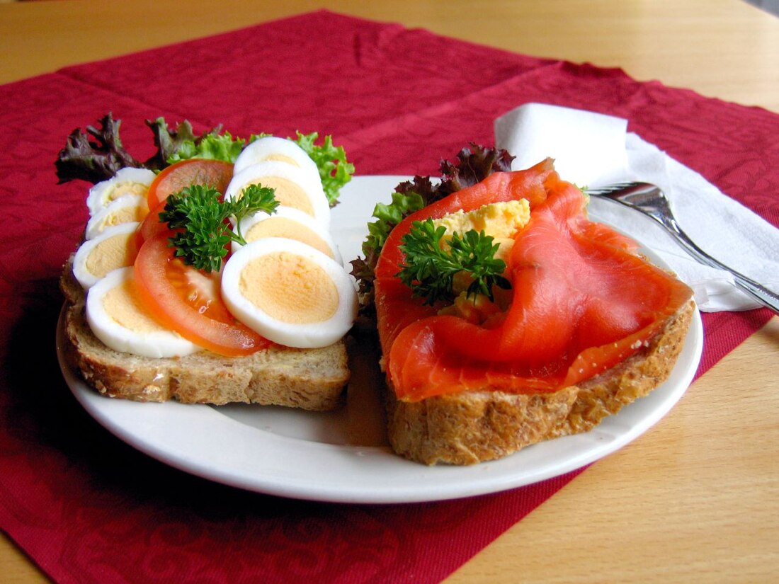 Open sandwich