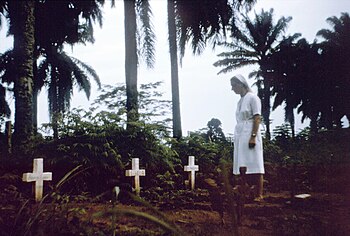 Nurse-nun visits graves of victims of 1976 Zai...