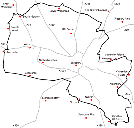 Old Warum Way Map