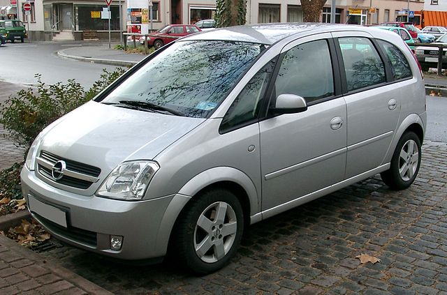 Opel Meriva A - Wikipedia, den frie encyklopædi