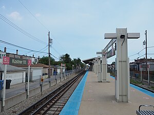 Outbound track at Kostner, looking east (51241102358).jpg