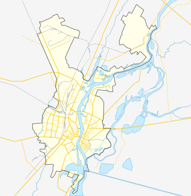 Sijaintikartta Venäjä Novgorodin alue Novgorodin kaupunki