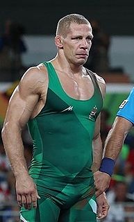 Péter Bácsi Hungarian Greco-Roman wrestler