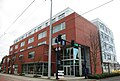 First building on the w:Pacific University Health Professions Campus in w:Hillsboro, Oregon.