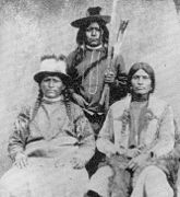 Paiute near Mountain Meadows, southwestern Utah, 1880