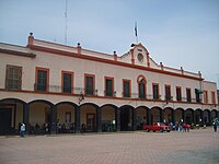 Municipality House in Zumpango. Palacio municipal de Zumpango.JPG