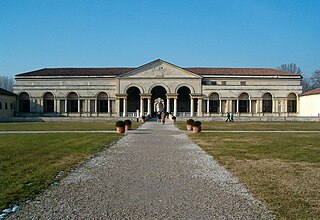 Palazzo del Te palace in the suburbs of Mantua, Italy