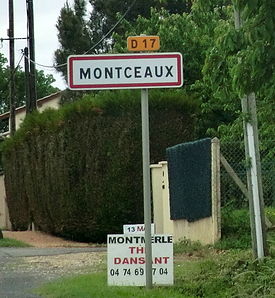 Mapa de Montceaux