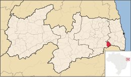 Itabaiana – Mappa