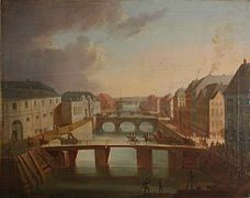 Frederiksholm Canal in Copenhagen (1794)