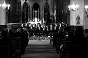 English: A concert of Les Petits Chanteurs de Passy in the Church Saint Germain l'Auxerrois in Paris.