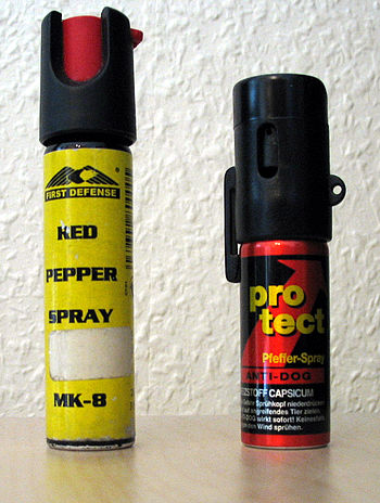 English: customary pepperspray from germany De...
