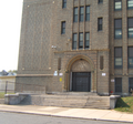 Edwin Forrest School is a public elementary school in the Mayfair neighborhood of Northeast Philadelphia at 7300 Cottage Street, Philadelphia, PA 19136, constructed in the Art Deco school of architecture.