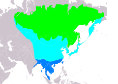 Mapa występowania