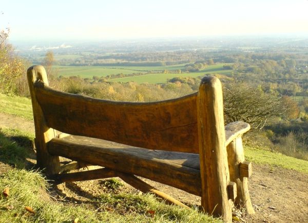 On the Pilgrims' Way near Trottiscliffe, Kent