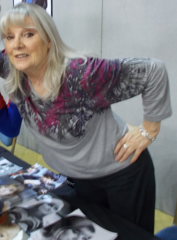 Anneke Wills at Bournemouth Comic-Con in 2016.