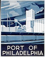 WPA poster depicting the port in the 1930s Port of Philadelphia LCCN98518510.jpg