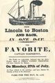 William Pool (engineer) Poster for the Favorite Paddle Steamer (1828)
