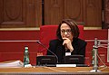 Čeština: Primátorka Prahy Adriana Krnáčová během mimořádného zasedání zastupitelstva v dubnu 2015 English: Prague Mayor Adriana Krnáčová during the plenary session of Prague deputies in April 2015