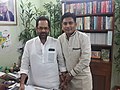 Prakash Ranjan BJP with Naqvi Ji.jpg