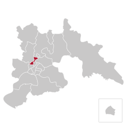 Location of Sosong-guyok within Pyongyang