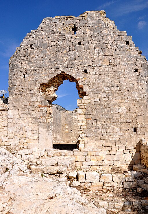 Fronte della chiesa di Rocca San Silvestro