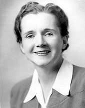 Marine Biologist Rachel Carson launched the 20th century environmental movement. Rachel-Carson.jpg