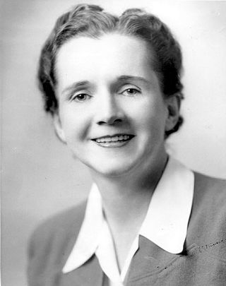 <span class="mw-page-title-main">Rachel Carson</span> American marine biologist and conservationist (1907–1964)