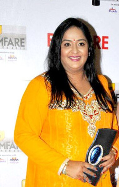 Radha at 60th South Filmfare Awards Event in 2013