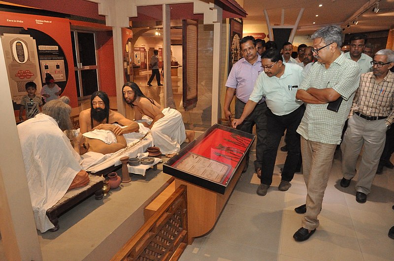 File:Raghvendra Singh Visits Science And Technology Heritage Of India Gallery With NCSM And VMH Dignitaries - Science City - Kolkata 2018-07-20 2583.JPG