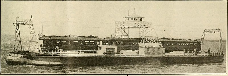 Car ferry 'Ramon' of the Oakland, Antioch, and Eastern Railway