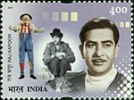 Raj Kapoor 2001 stamp of India.jpg