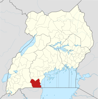 <span class="mw-page-title-main">Rakai District</span> District in Central Region of Uganda, Uganda